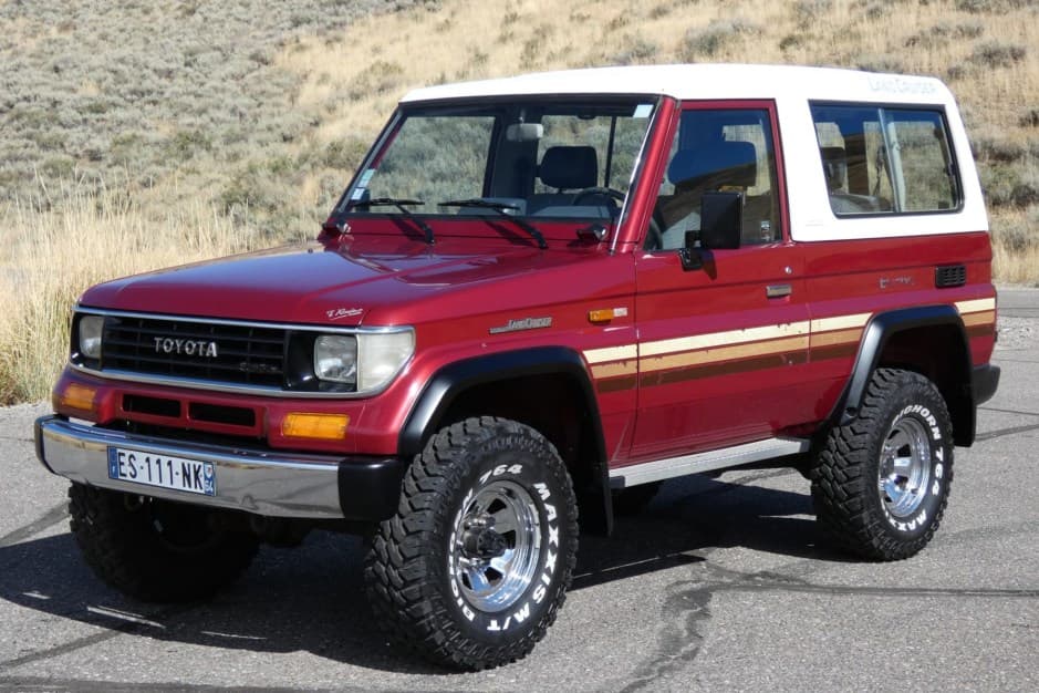 1992 Toyota Land Cruiser 70-Series sold for $28,500