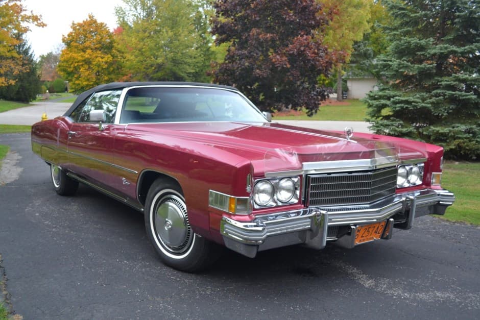 1974 Cadillac Eldorado sold for $15,250