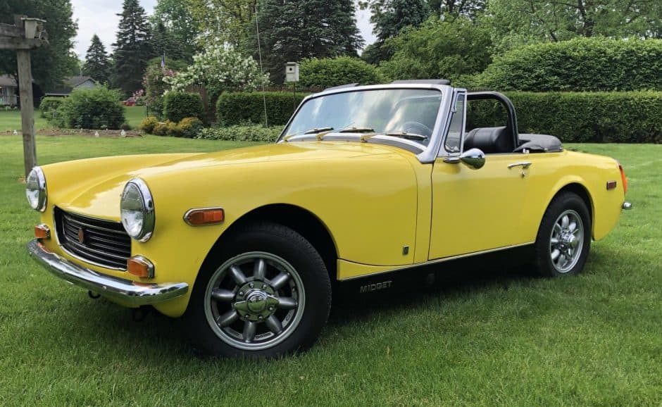1970 MG Midget sold for $9,500