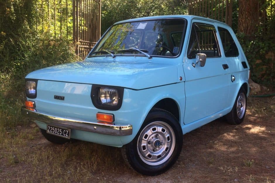 1979 Fiat 126 sold for $6,615