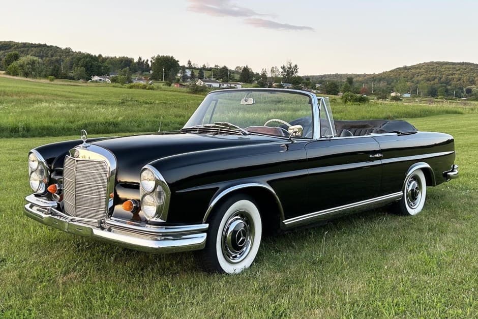 1963 Mercedes-Benz W111 Coupe & Cabriolet sold for $50,000