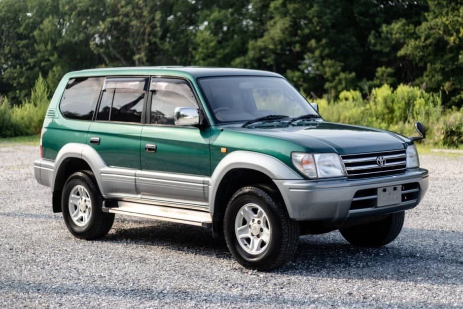 1996 Toyota Land Cruiser Prado 90-Series sold for $11,750