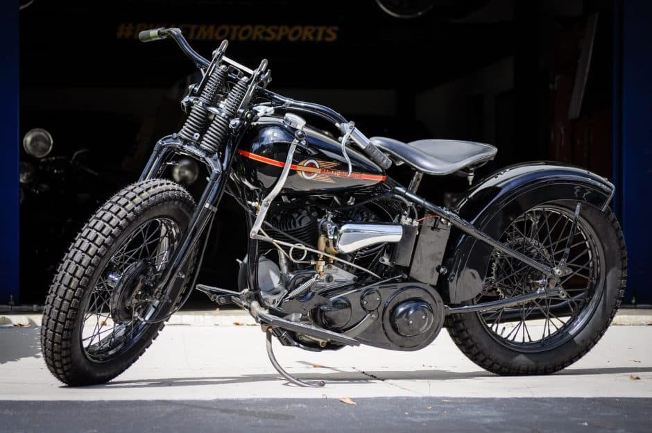 1938 Harley-Davidson 45 Flathead (1929-1975) sold for $19,250