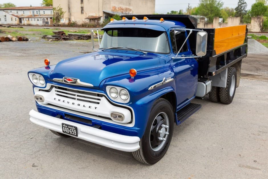 1958 Chevrolet Task Force Pickup (1955-1959) sold for $42,000