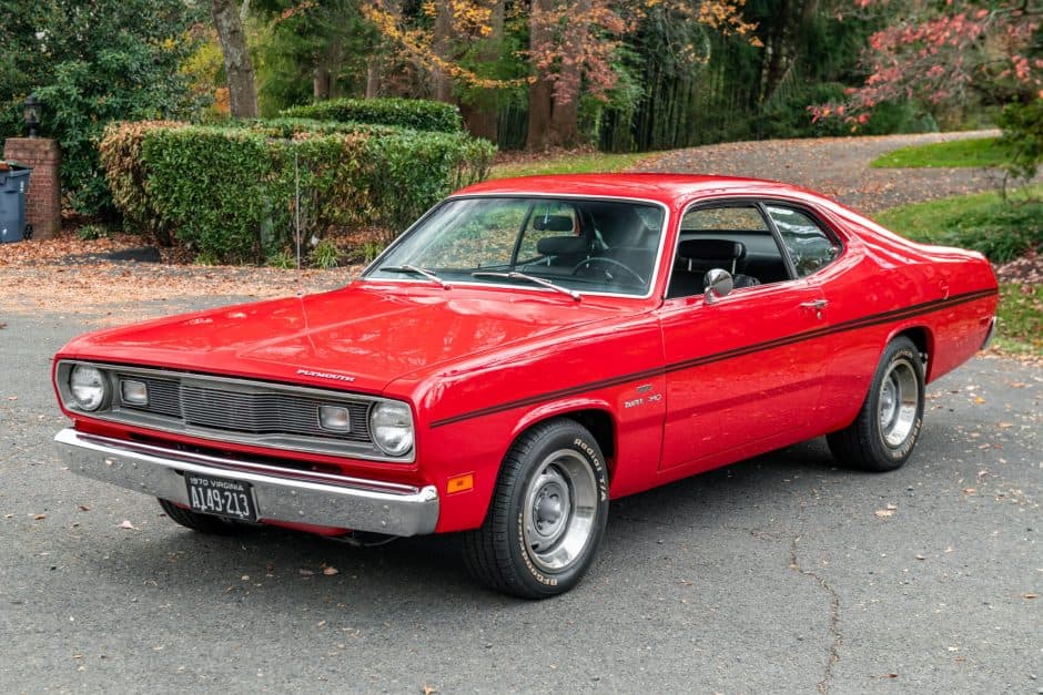 1970 Plymouth Duster sold for $25,600