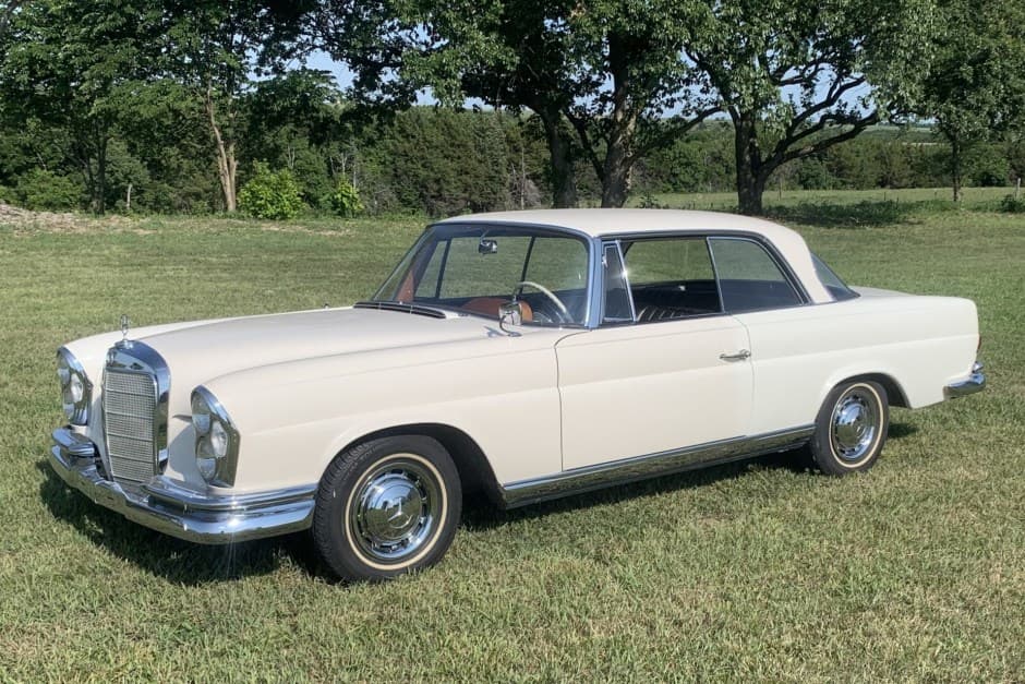 1962 Mercedes-Benz W111 Coupe & Cabriolet sold for $32,000