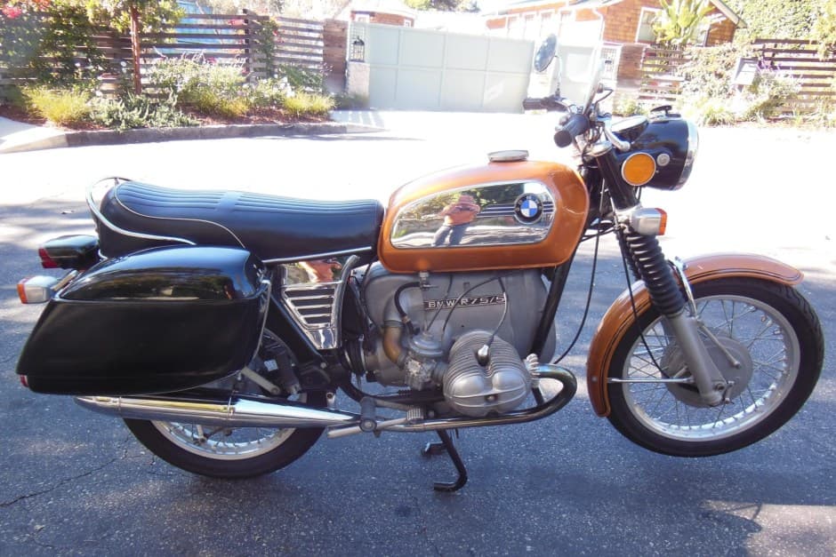 1972 BMW Motorcycles sold for $7,500