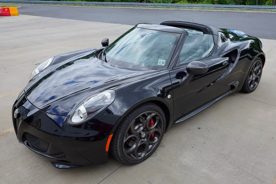 2016 Alfa Romeo 4C sold for $54,500