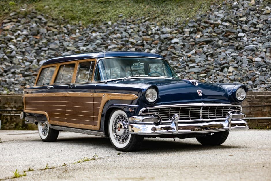 1956 Ford Country Squire sold for $60,000