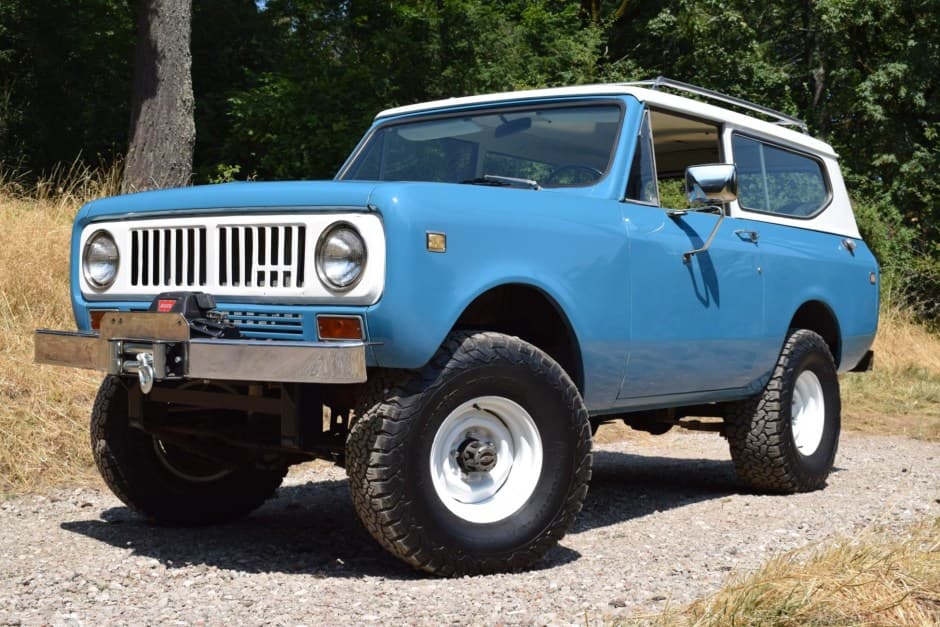 1973 International Harvester Scout sold for $25,000