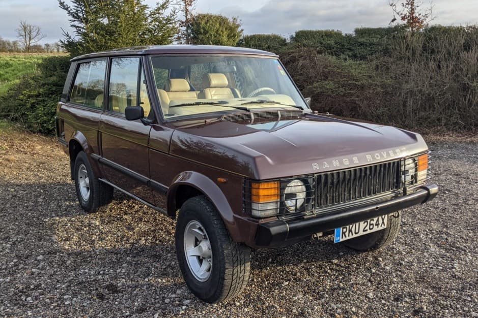 1982 Land Rover Range Rover Classic sold for $35,000