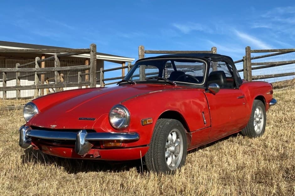 1969 Triumph Spitfire sold for $5,100