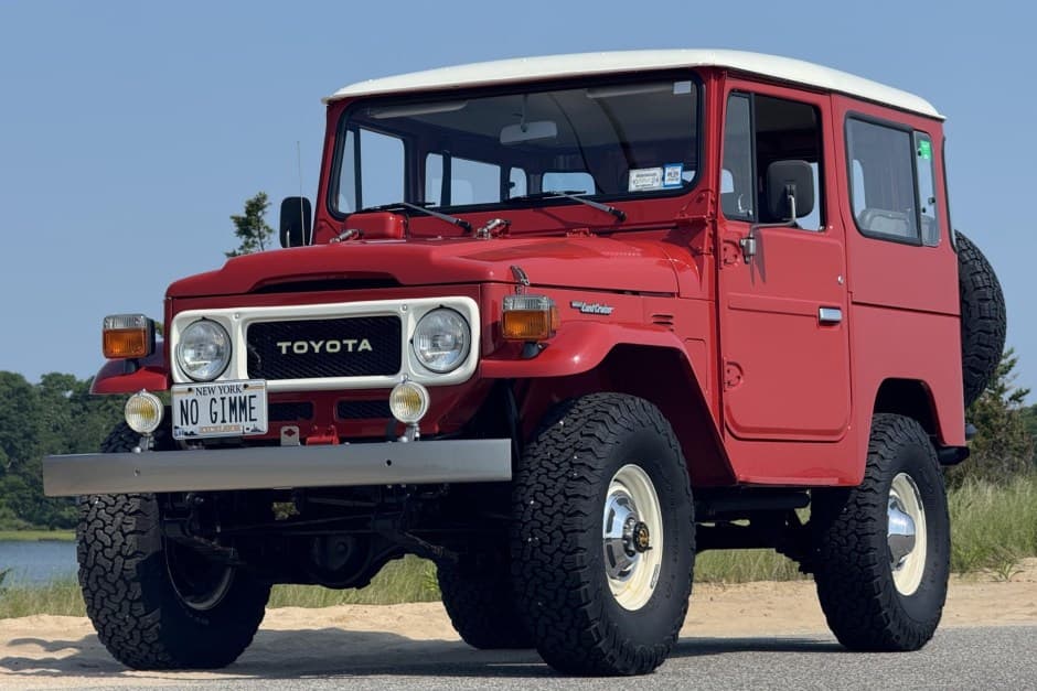 1982 Toyota Land Cruiser FJ40 sold for $58,000