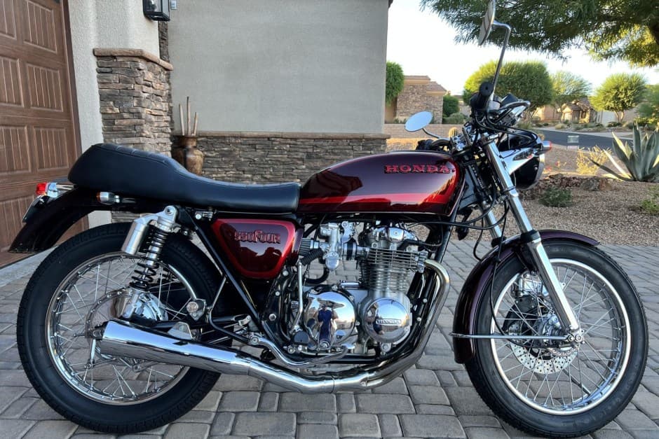 1978 Honda CB500 Four & CB550 sold for $8,105