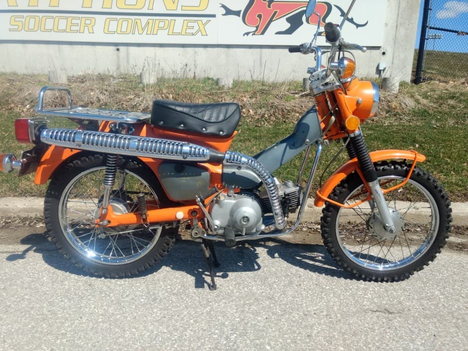 1974 Honda CT90 sold for $2,500