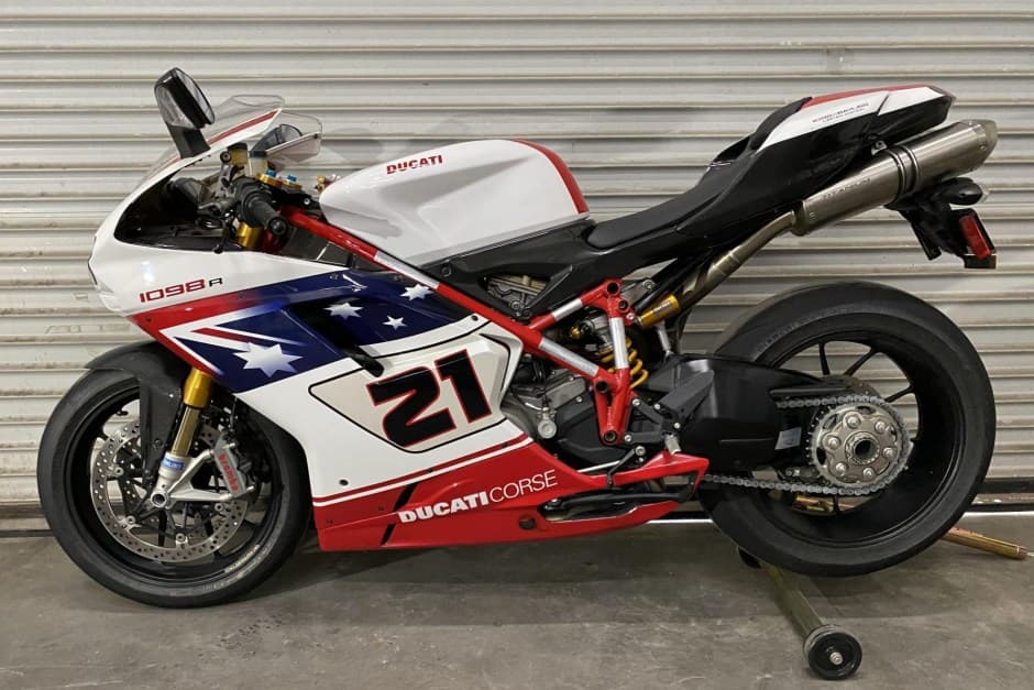 2009 Ducati 1098 sold for $21,000
