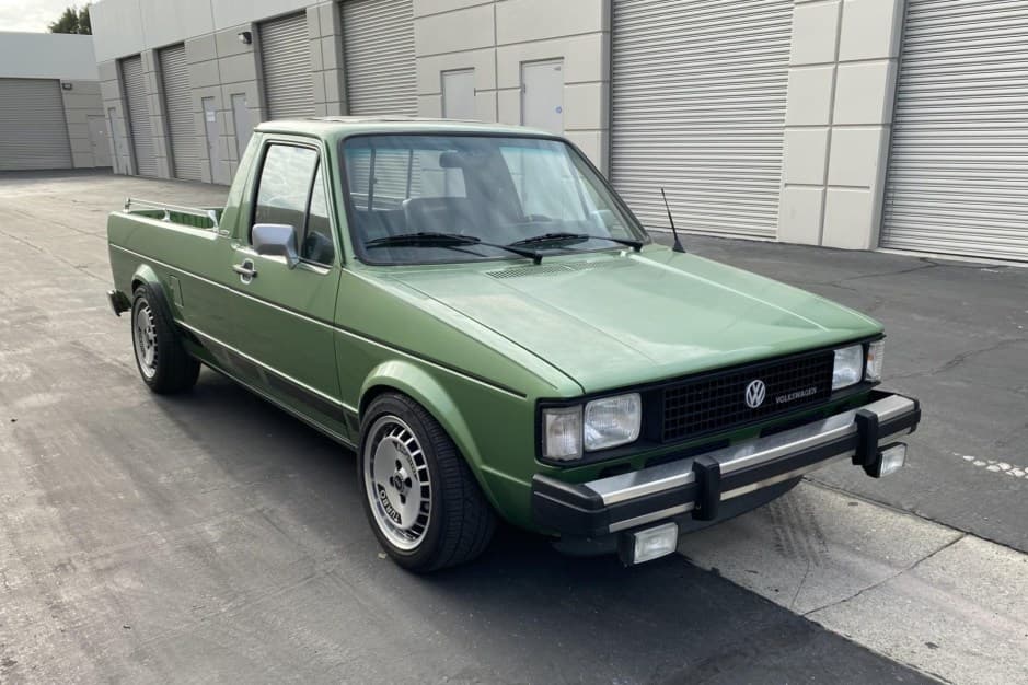 1982 Volkswagen Caddy & Rabbit Pickup sold for $7,000