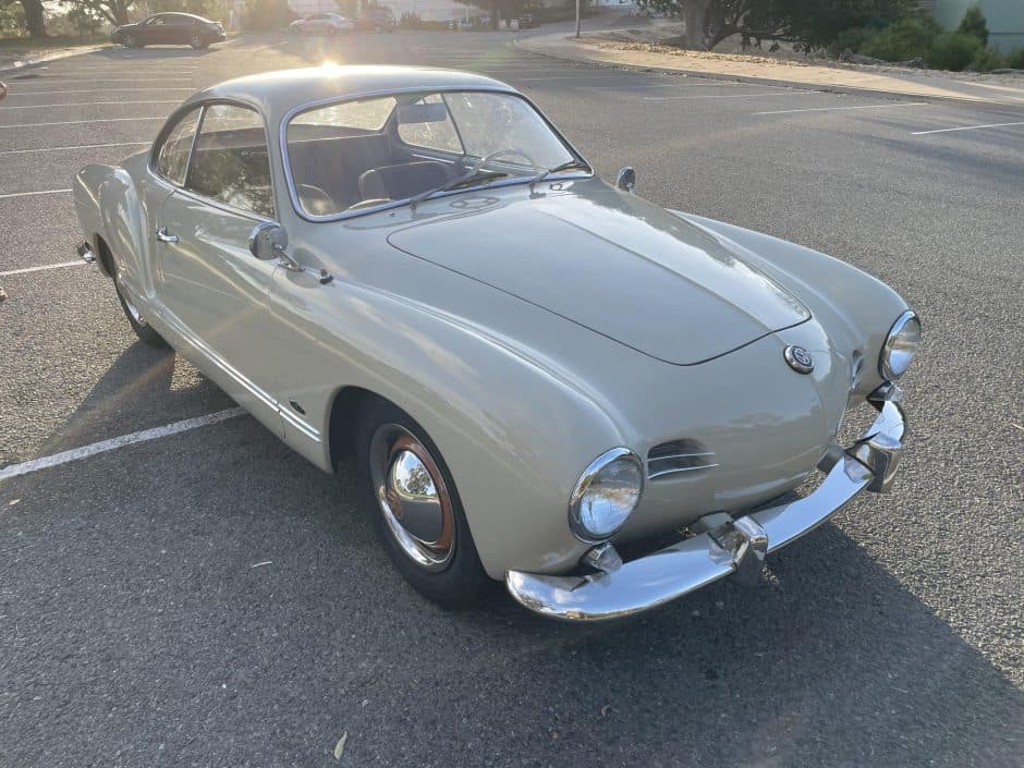 1957 Volkswagen Karmann Ghia sold for $39,000