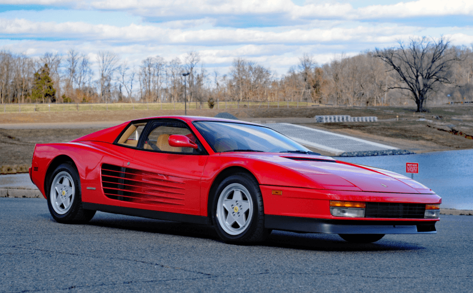 1989 Ferrari Testarossa sold for $82,399