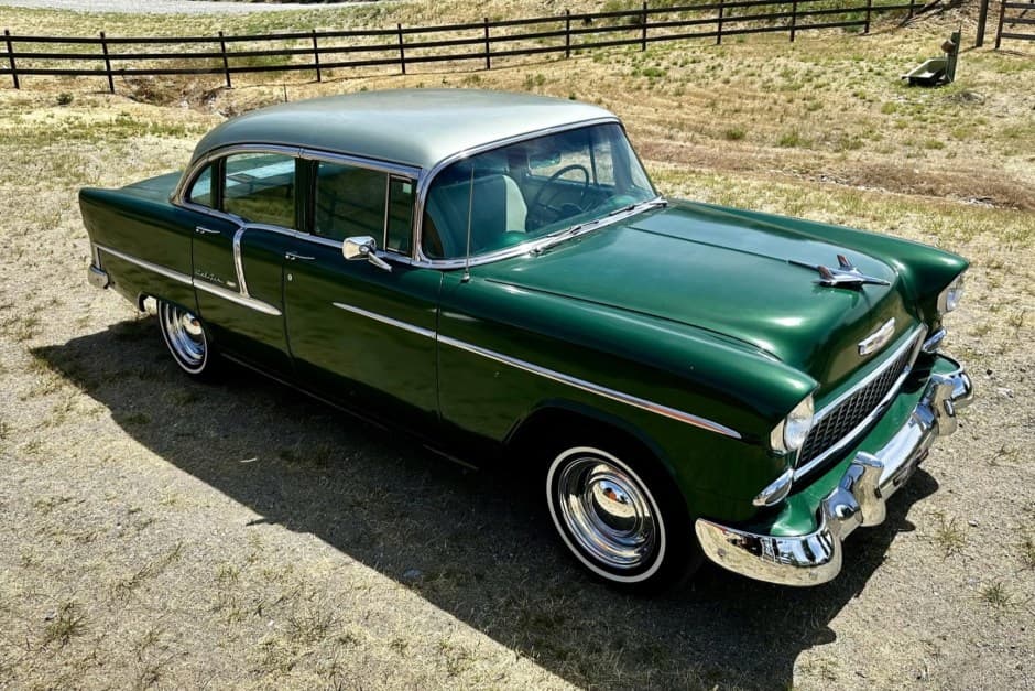 1955 Chevrolet Bel Air sold for $12,000