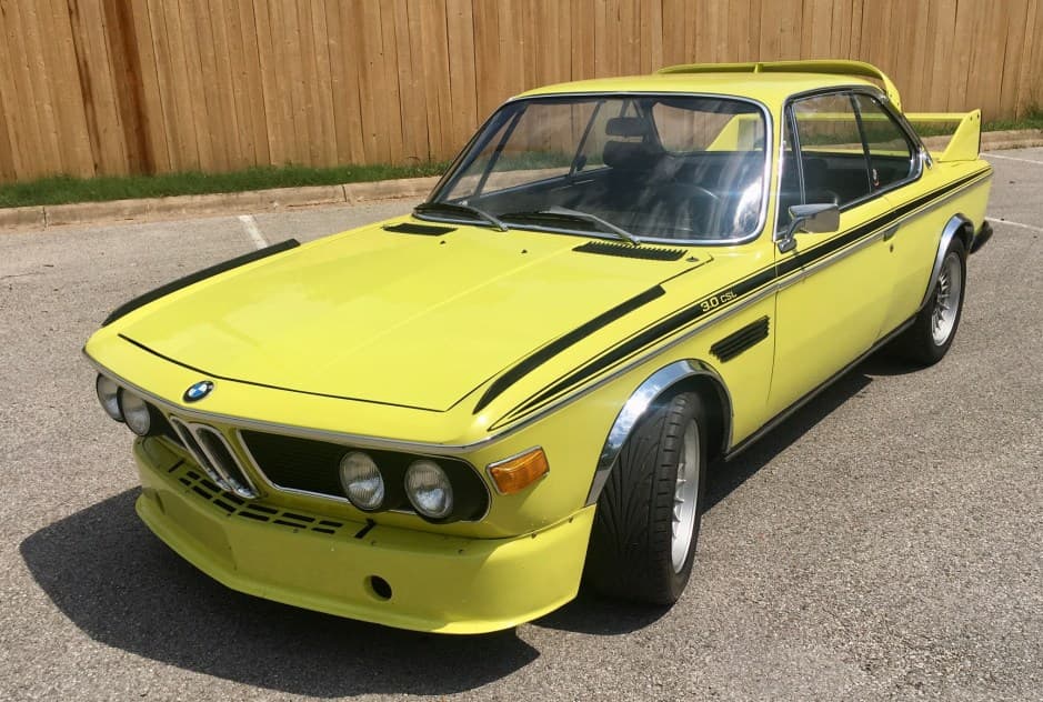 1972 BMW 3.0 CSL sold for $115,000
