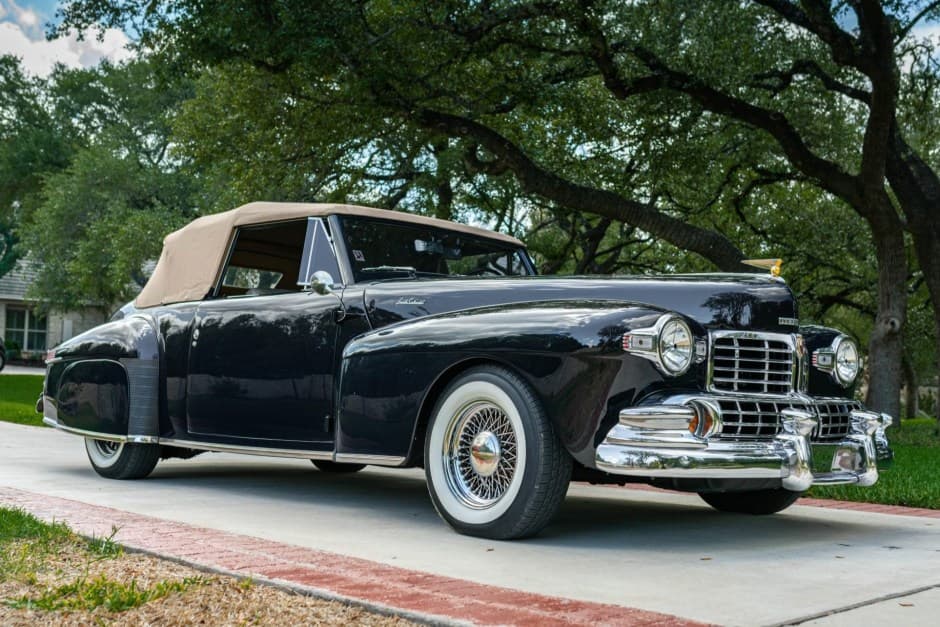 1947 Lincoln Continental (1940-1948) sold for $46,250