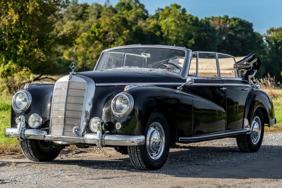1954 Mercedes-Benz W186 & W189 Adenauer sold for $117,000