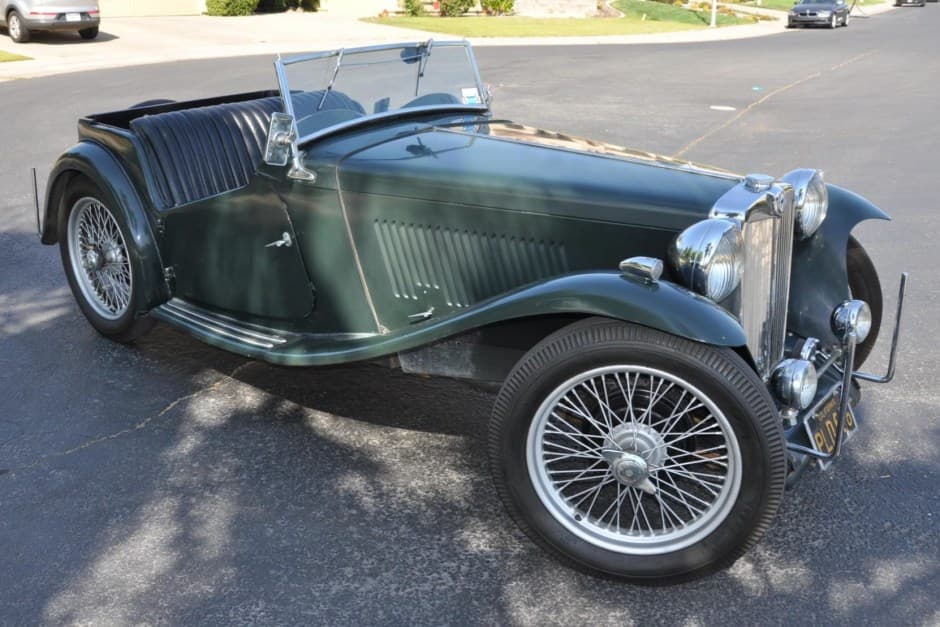 1948 MG TC sold for $17,200