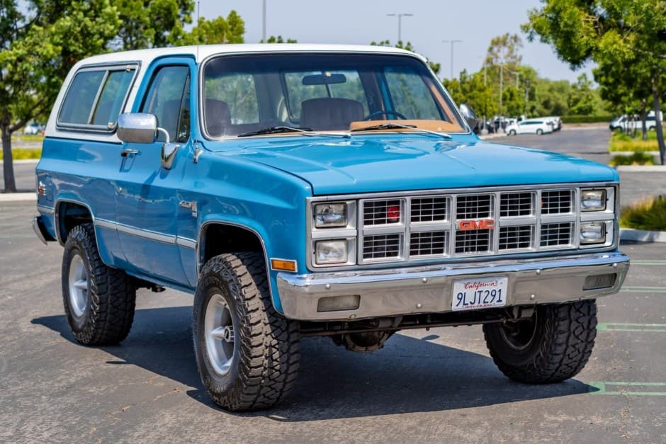 1981 GMC Jimmy (1973-1991) sold for $20,600