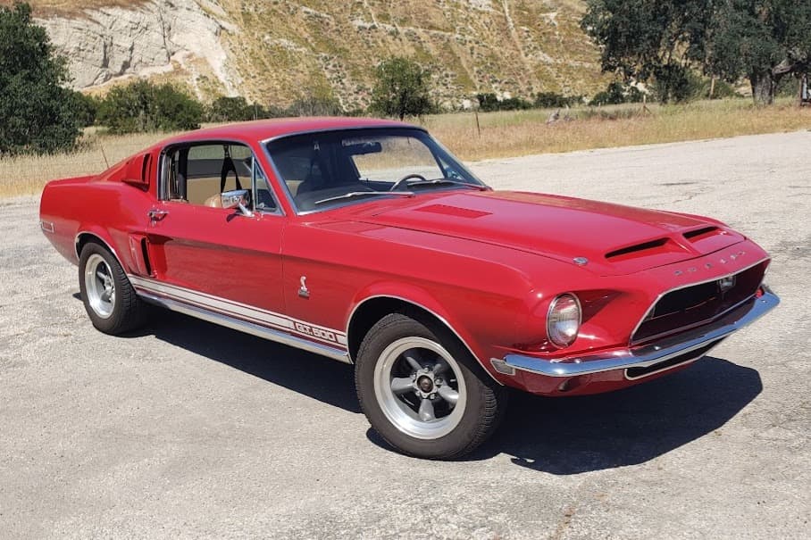 1968 Shelby Mustang GT350 & GT500 sold for $153,500