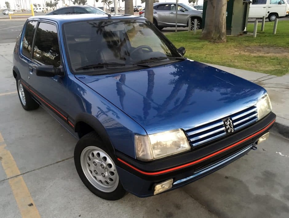 1992 Peugeot 205 sold for $11,250