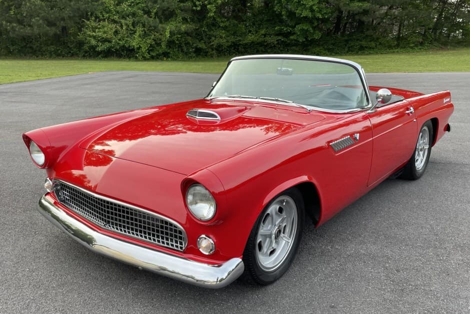 1955 Ford Thunderbird (1955-1957) sold for $82,000