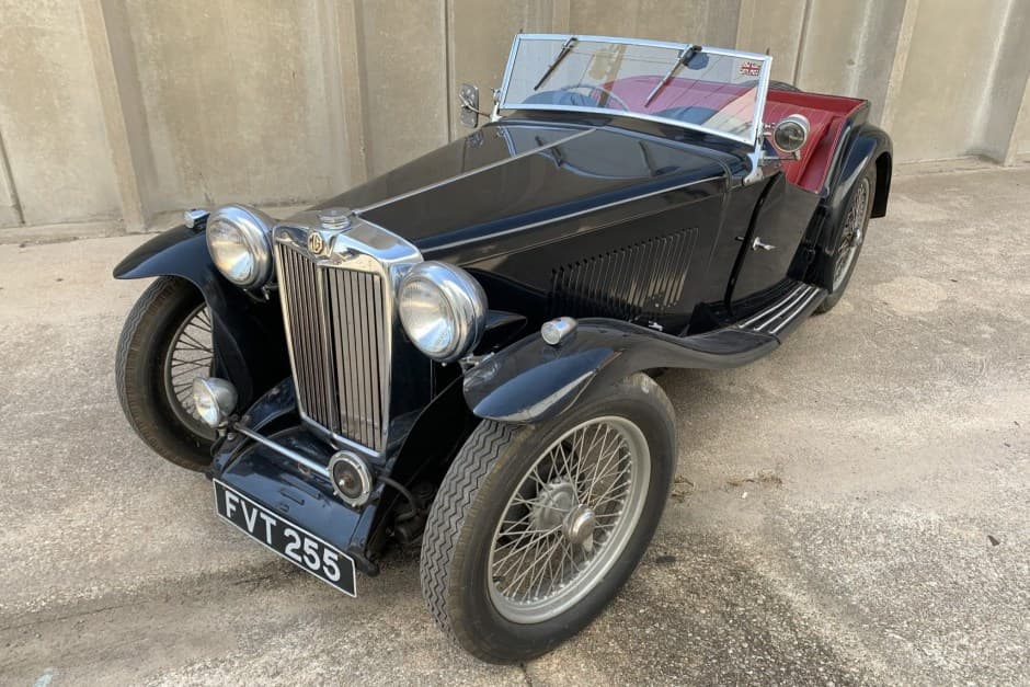1937 MG TA sold for $8,888
