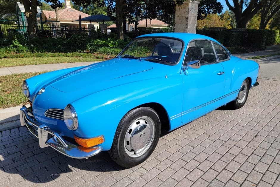 1970 Volkswagen Karmann Ghia sold for $17,800