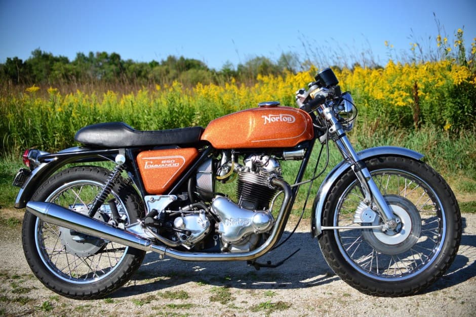 1974 Norton Commando sold for $11,000