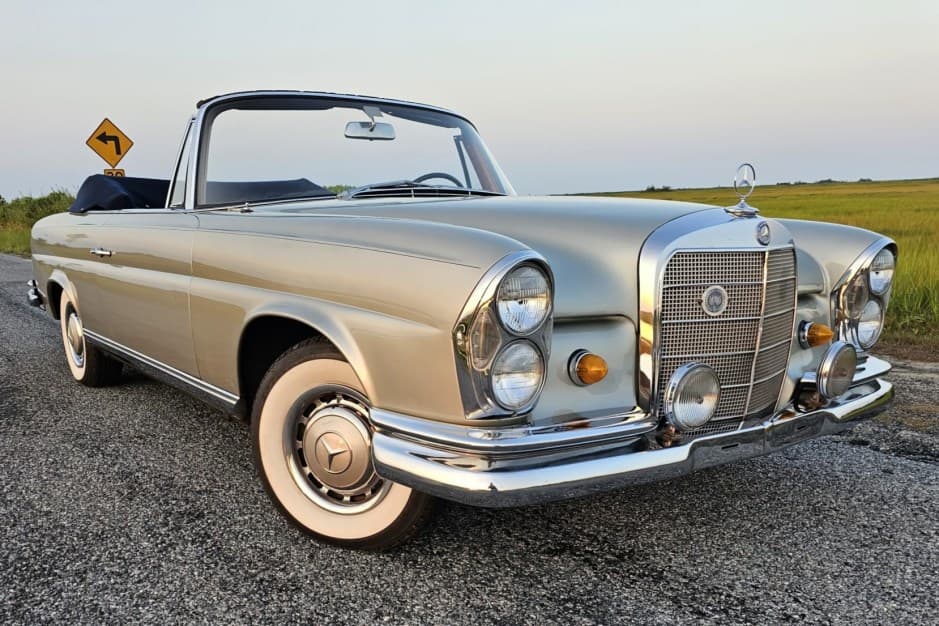 1964 Mercedes-Benz W111 Coupe & Cabriolet sold for $66,600