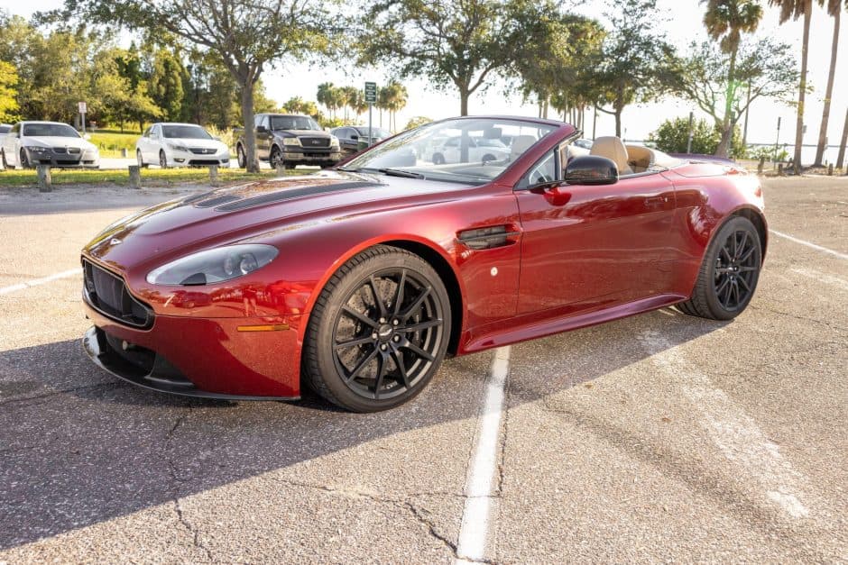 2017 Aston Martin V12 Vantage sold for $272,500