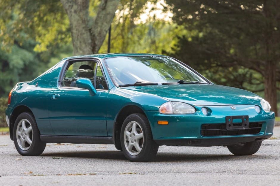 1995 Honda Civic Del Sol sold for $7,877