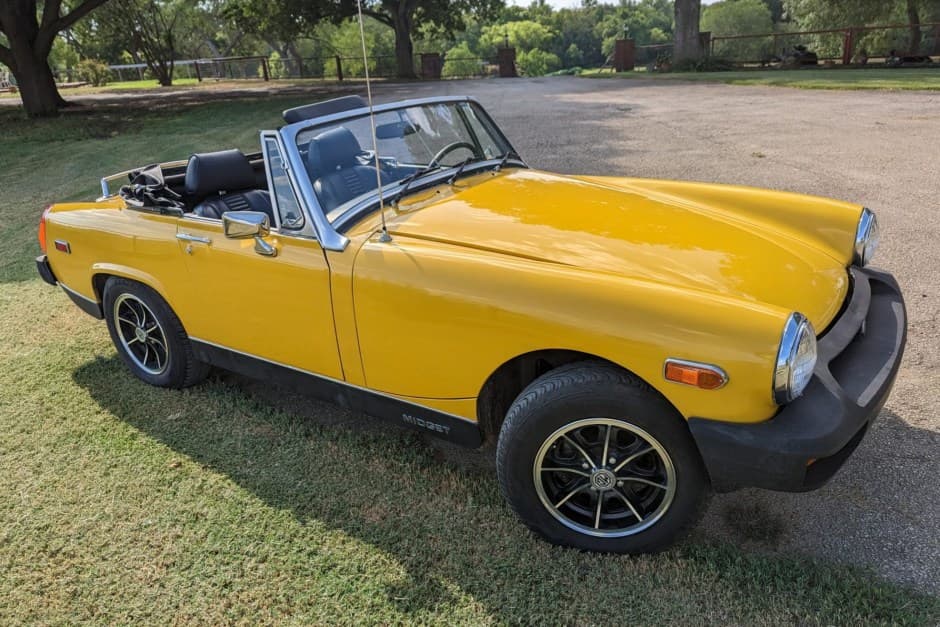 1978 MG Midget sold for $7,500