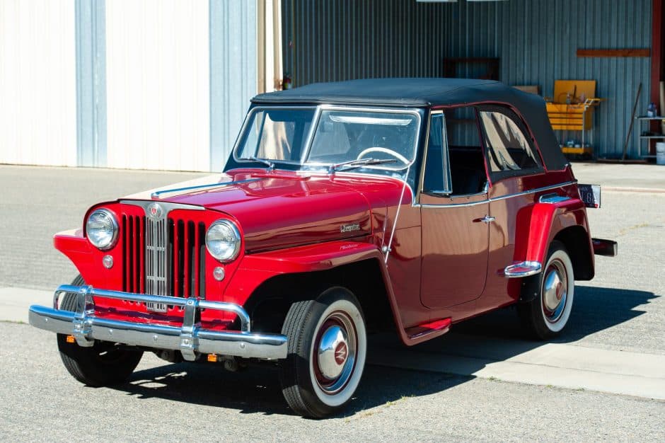 1948 Willys Jeepster sold for $21,500