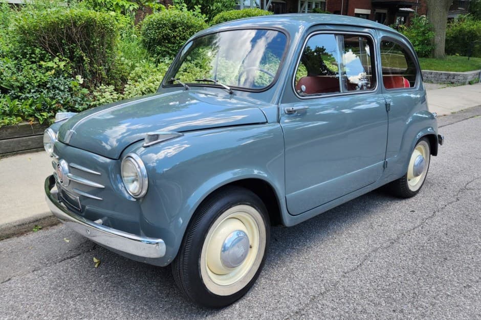 1955 Fiat 600 Sedan sold for $6,300