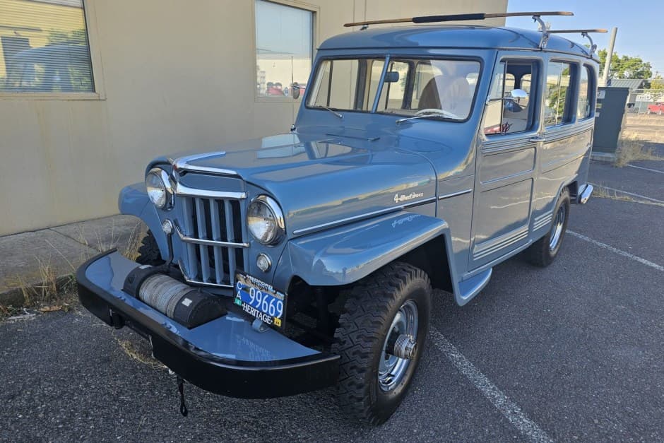 1955 Willys Jeep Wagon sold for $33,500