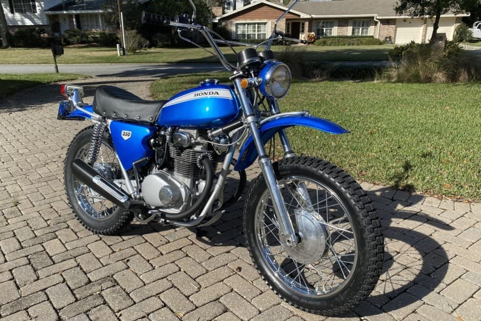 1969 Honda SL Motosport sold for $8,200
