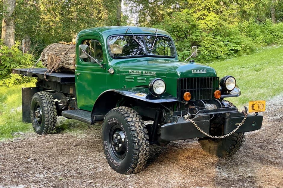 1946 Dodge Power Wagon sold for $28,000