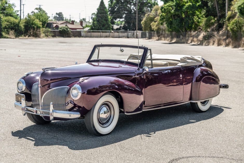 1941 Lincoln Continental (1940-1948) sold for $40,500