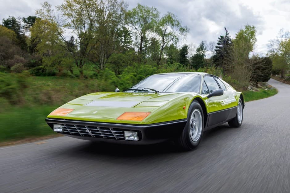 1975 Ferrari Berlinetta Boxer sold for $500,365