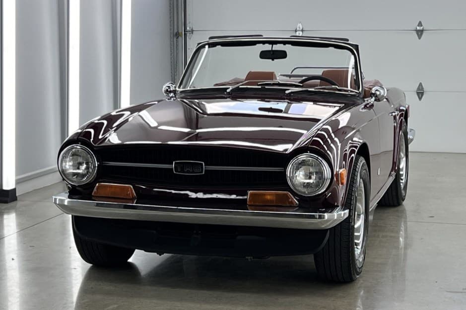 1972 Triumph TR6 sold for $21,000