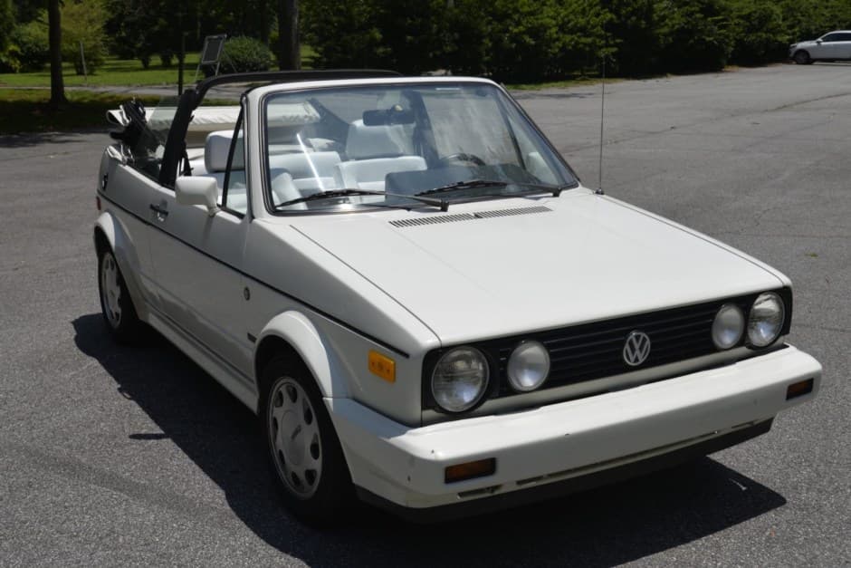 1992 Volkswagen Golf/Rabbit Cabriolet sold for $26,000