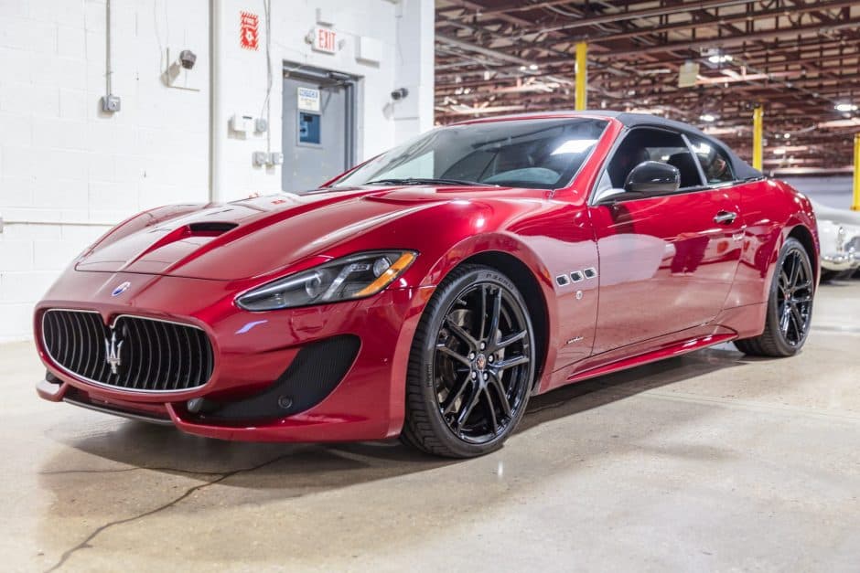 2017 Maserati GranTurismo sold for $72,000