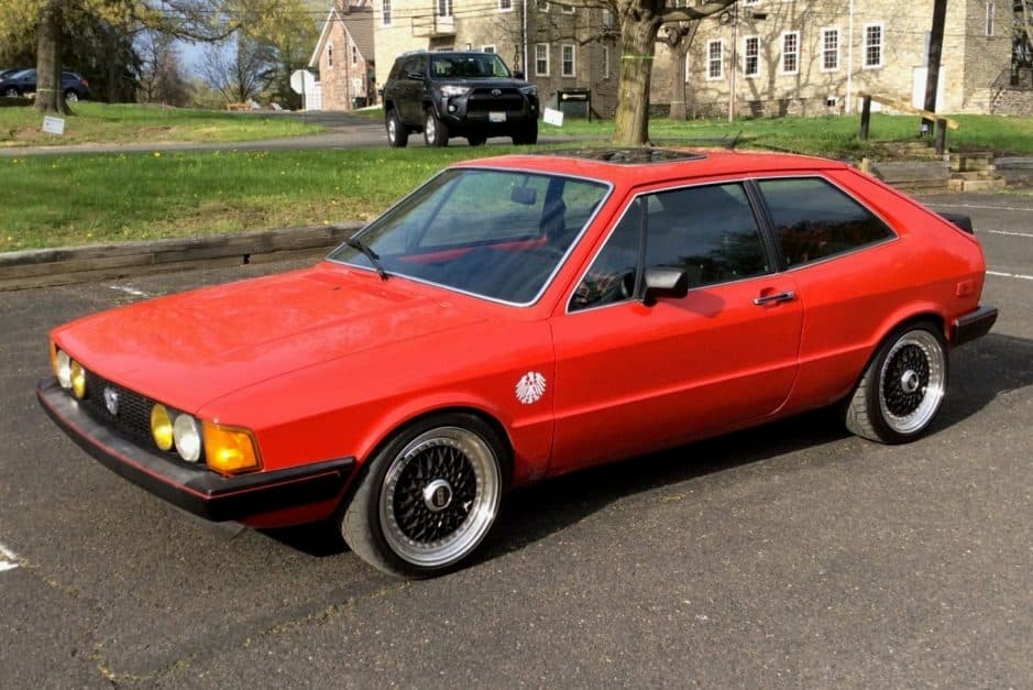 1980 Volkswagen Scirocco sold for $4,500